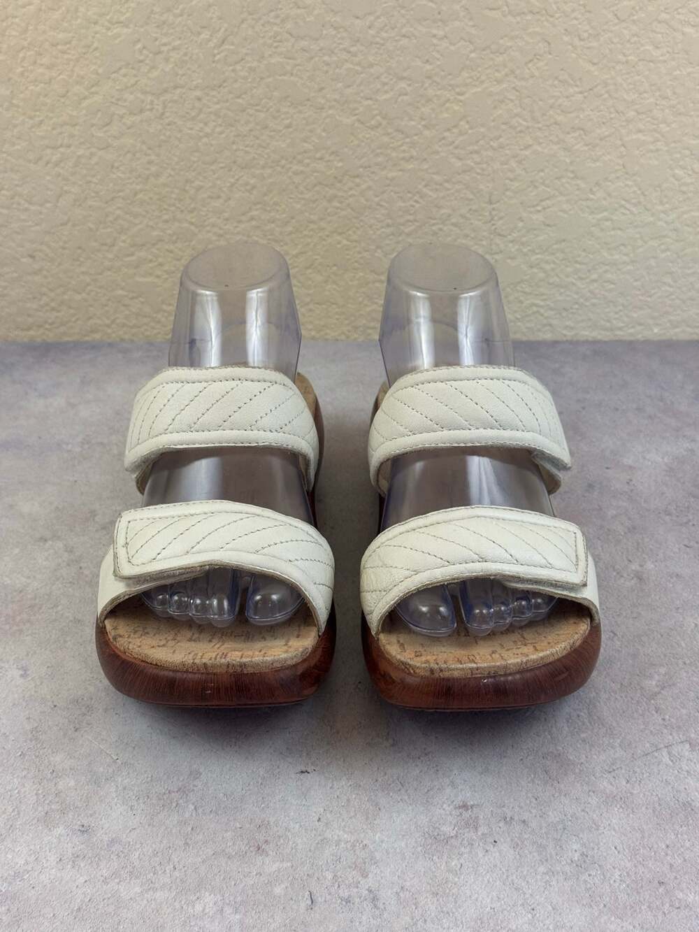 Alegria Brayah White Sandal Womens Size EUR 38 U.S. 8-8.5